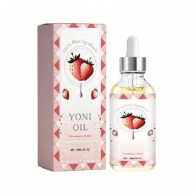 Strawberry Yoni Oil For Women, Natural Vitamin E & Strawberry Extract Feminine Care Oil, PH Balance, Odor & Itch Relief, Gentle Intimate Skin Moi (Option: 1box)