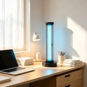 36W UVC Ultraviolet Lamp with Ozone Purifier & Remote, 3-Timer Disinfection Light for Room up to 400 sqft (Option: default title)
